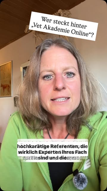 Diana stellt die Vet-Akademie-Online persönlich vor